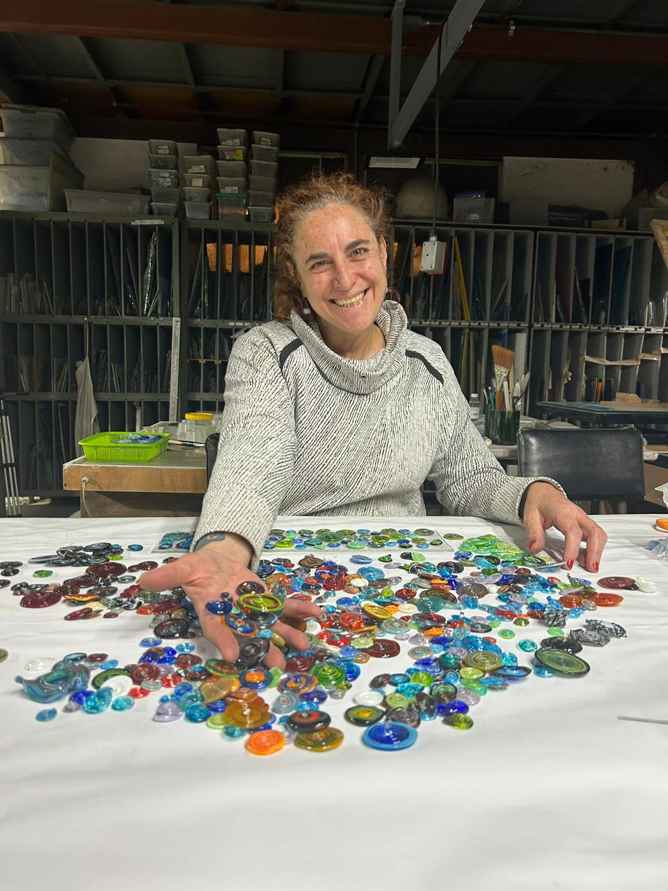 "TRANSPARENCIAS DE MAR" Experimentación en vitrofusión & soplete (Curso)