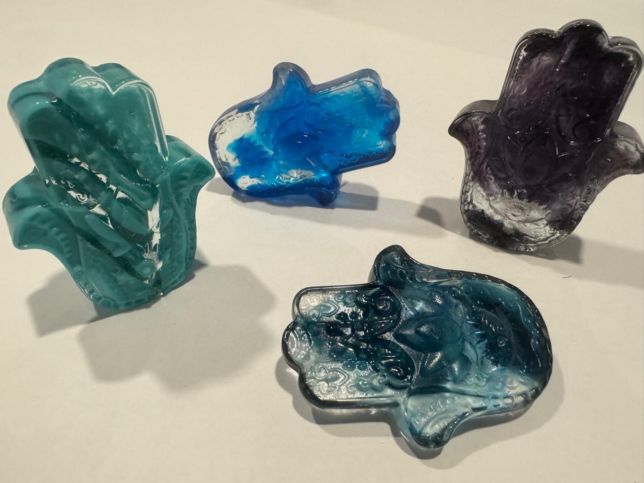 Fátima escultura de vidrio