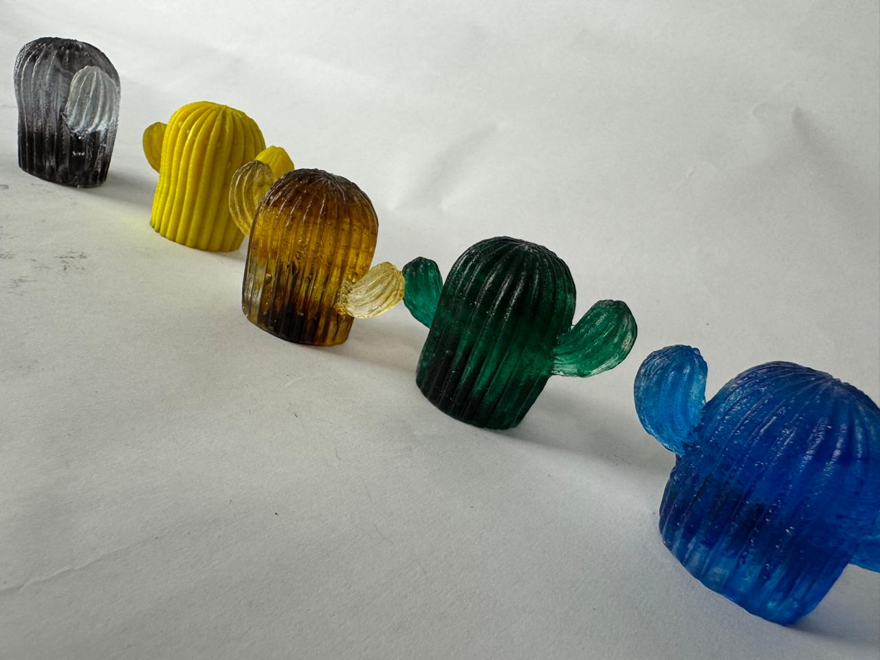 Cactus Escultura de vidrio