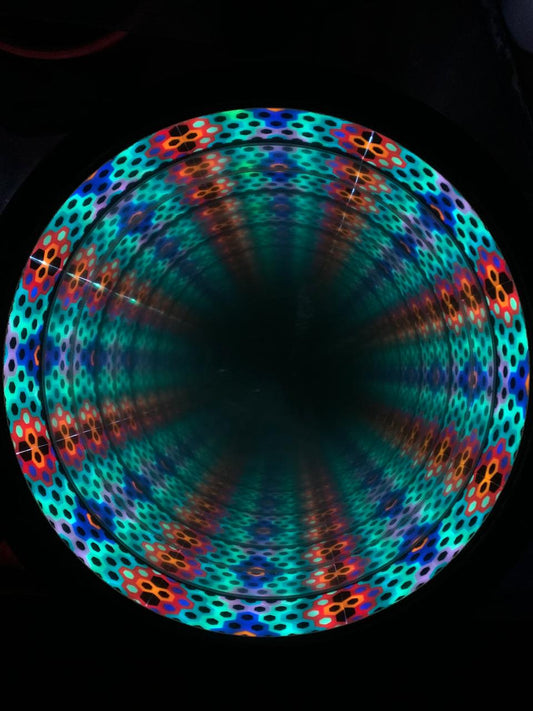 Espejo Decorativo " Fusión infinita"